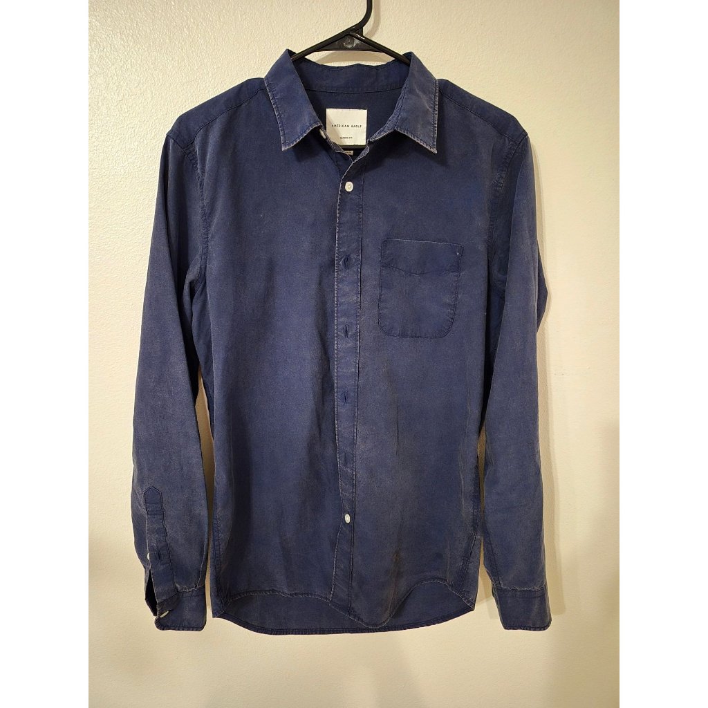 Mens American Eagle Dress Shirt, Small